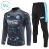 SSC Napoli Trainings Sweatshirt Quarter-zip 2025-26 Zwarte - Kids